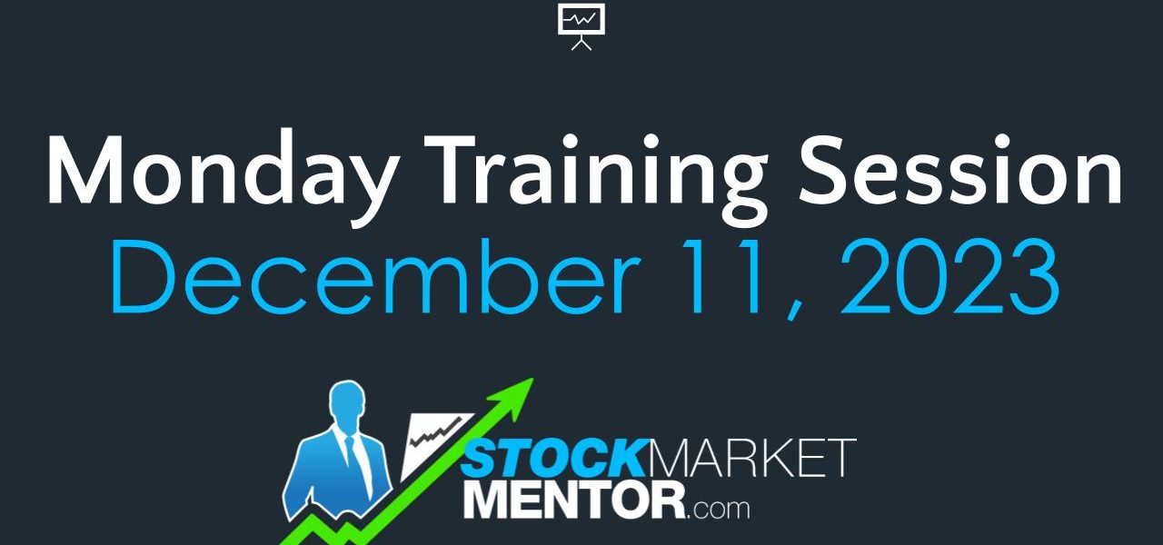 Monday Training Session – December 11, 2023